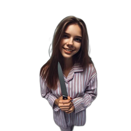 staff, jacket, dress, face transparent PNG cut-out