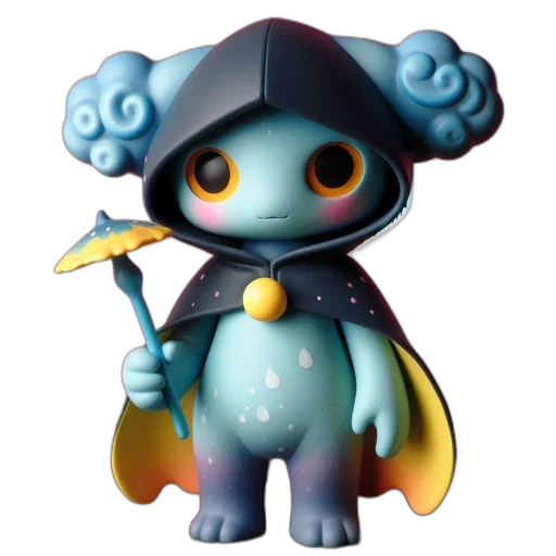 staff, concept art, 3d render, fantasy art transparent PNG cut-out