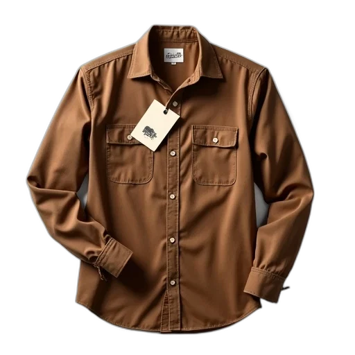 jacket, earth tones, brown, shirt transparent PNG cut-out