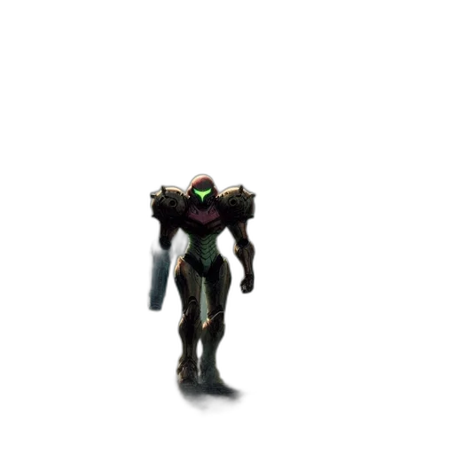 robot, creature, weapon, jacket transparent PNG cut-out