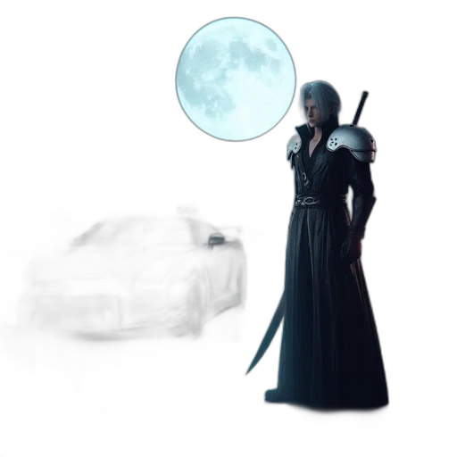 car, sword, concept art, fantasy art transparent PNG cut-out