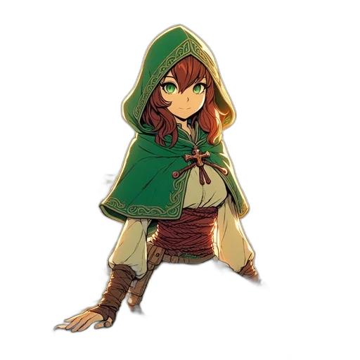 staff, jacket, weapon, mask transparent PNG cut-out