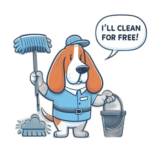 staff, anthropomorphic, dog, blue transparent PNG cut-out