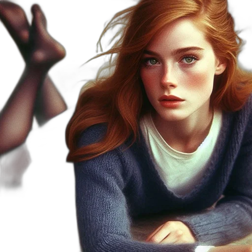 shoes, face, photorealistic, concept art transparent PNG cut-out