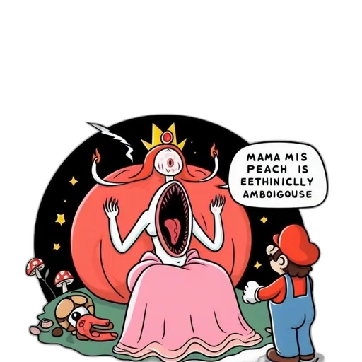 crown, dress, creature, weapon transparent PNG cut-out