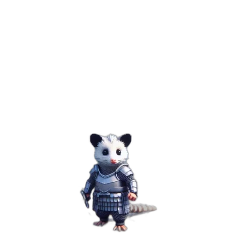 animal, robot, creature, staff transparent PNG cut-out