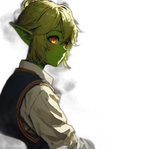 mask, staff, face, creature transparent PNG cut-out
