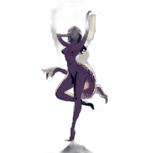 staff, creature, robot, mask transparent PNG cut-out