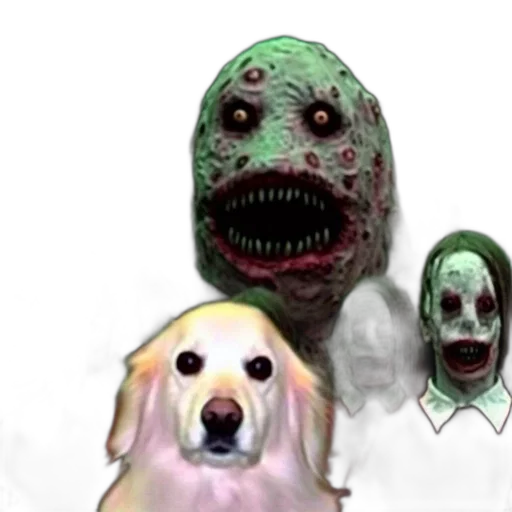 mask, creature, animal, concept art transparent PNG cut-out