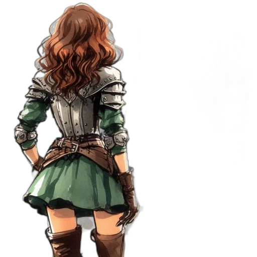 dress, sword, concept art, fantasy art transparent PNG cut-out