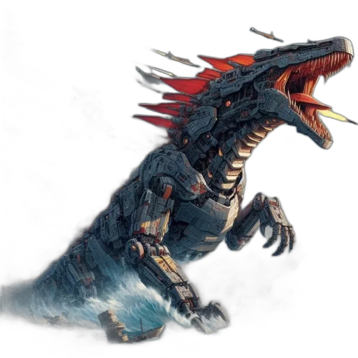 dragon, creature, animal, weapon transparent PNG cut-out