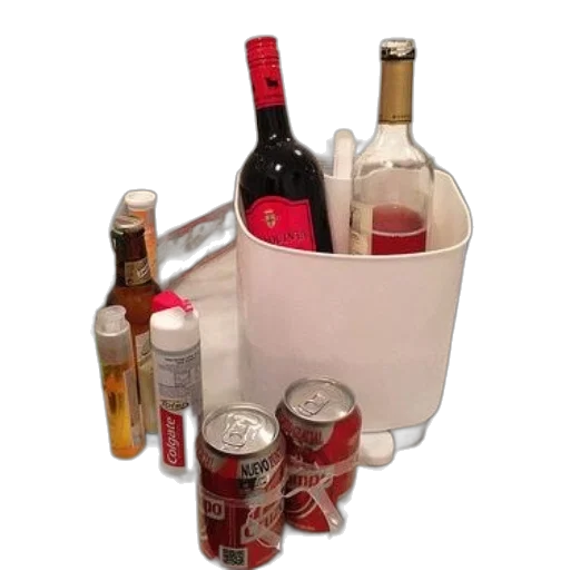 bottle, white, trash, can transparent PNG cut-out