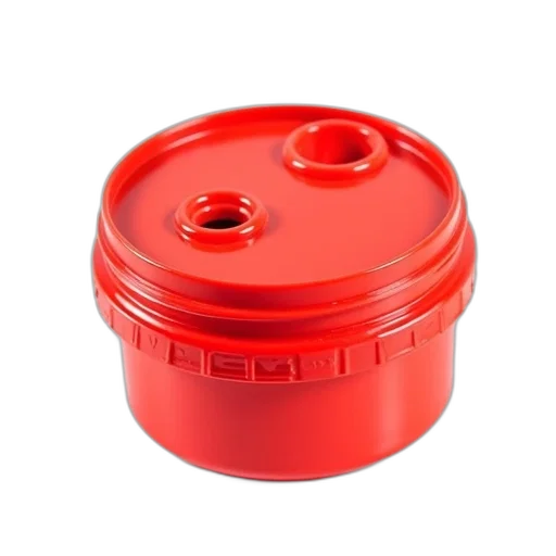 bottle, 3d render, red, plastic transparent PNG cut-out
