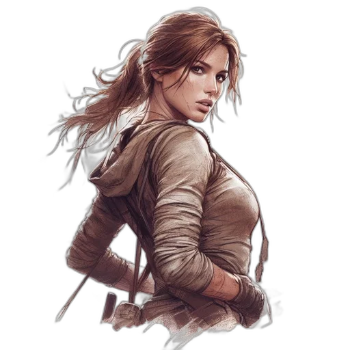 jacket, weapon, concept art, fantasy art transparent PNG cut-out