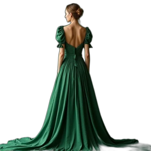 dress, crown, photorealistic, concept art transparent PNG cut-out