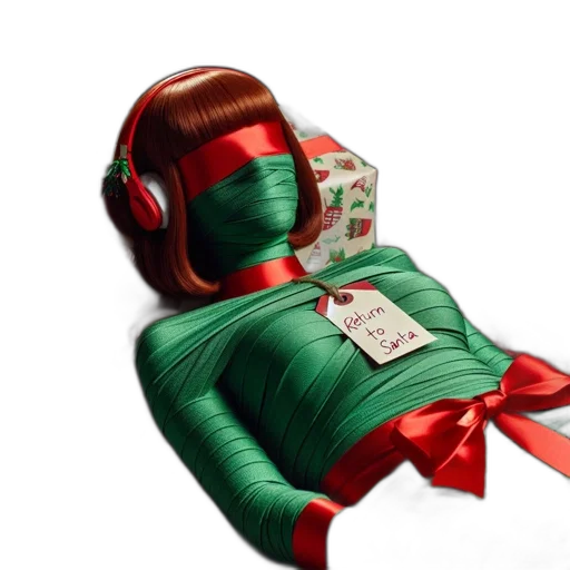 robot, intimate, festive, scene transparent PNG cut-out