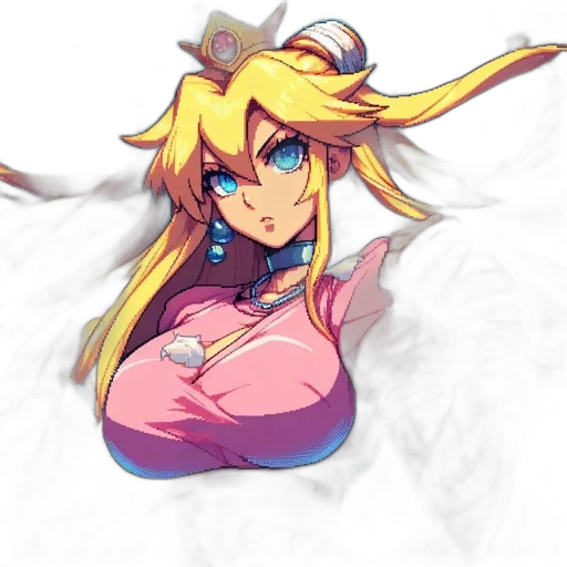 dress, dragon, crown, weapon transparent PNG cut-out