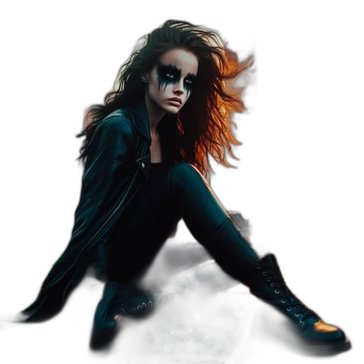 mask, jacket, face, creature transparent PNG cut-out