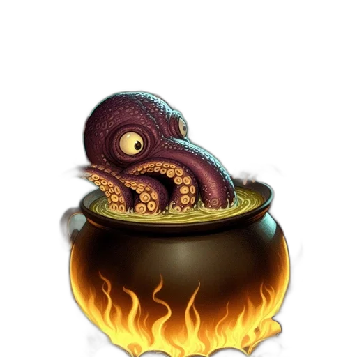 creature, food, dragon, staff transparent PNG cut-out