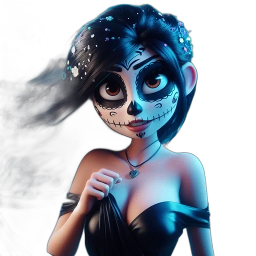 mask, dress, fantasy art, concept art transparent PNG cut-out