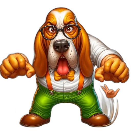 staff, animal, concept art, cartoon transparent PNG cut-out