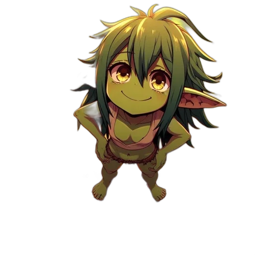 dragon, creature, mask, staff transparent PNG cut-out