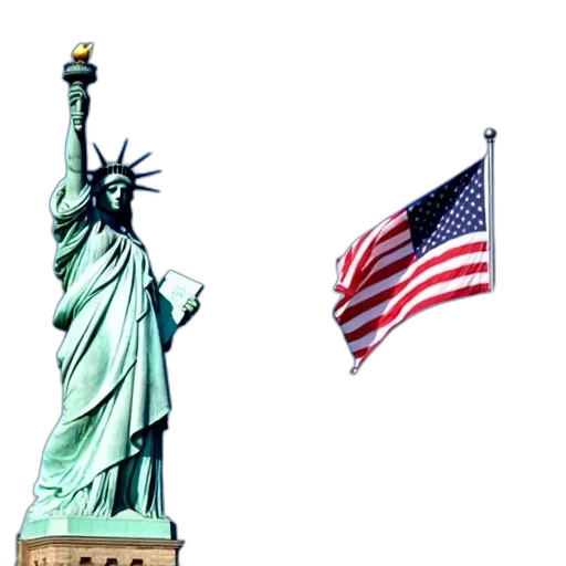 photorealistic, 3d render, concept art, statue transparent PNG cut-out