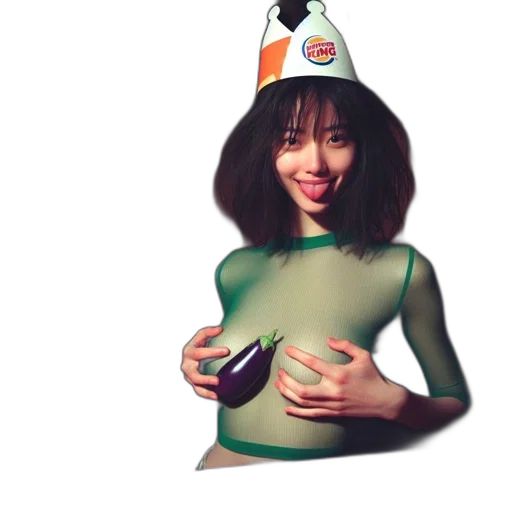 hat, dress, creature, umbrella transparent PNG cut-out