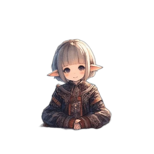 dragon, jacket, creature, staff transparent PNG cut-out