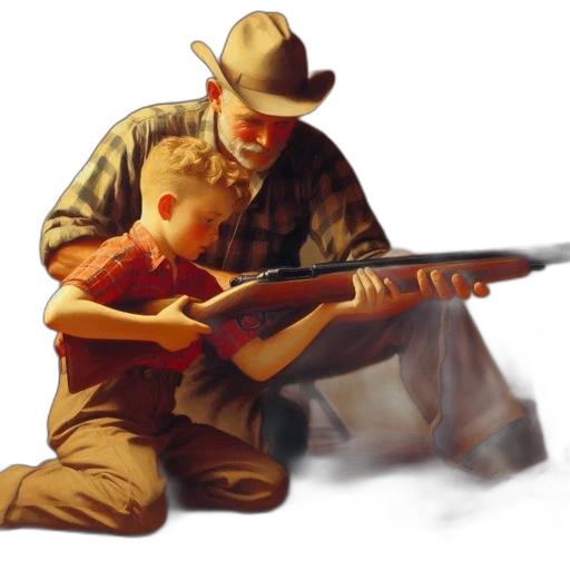 weapon, concept art, oil painting, photorealistic transparent PNG cut-out