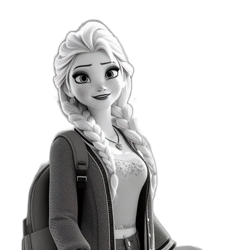 jacket, staff, dress, crown transparent PNG cut-out