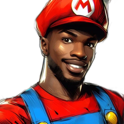 face, hat, comic book art, cartoon transparent PNG cut-out
