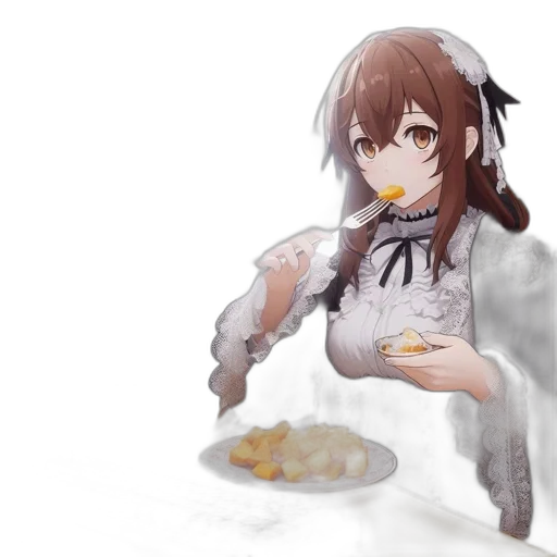 food, robot, dress, creature transparent PNG cut-out