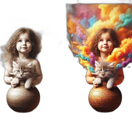 photorealistic, oil painting, 3d render, watercolor transparent PNG cut-out