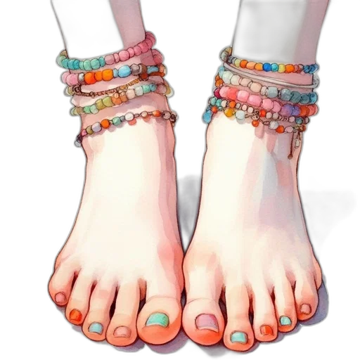 jewelry, shoes, 3d render, photorealistic transparent PNG cut-out
