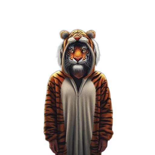 animal, creature, jacket, mask transparent PNG cut-out