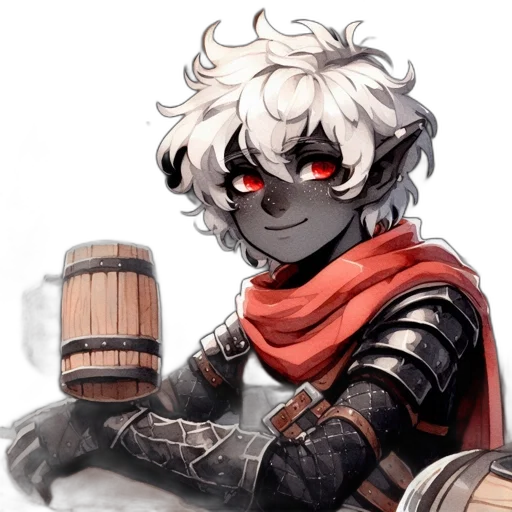 mask, weapon, staff, fantasy art transparent PNG cut-out