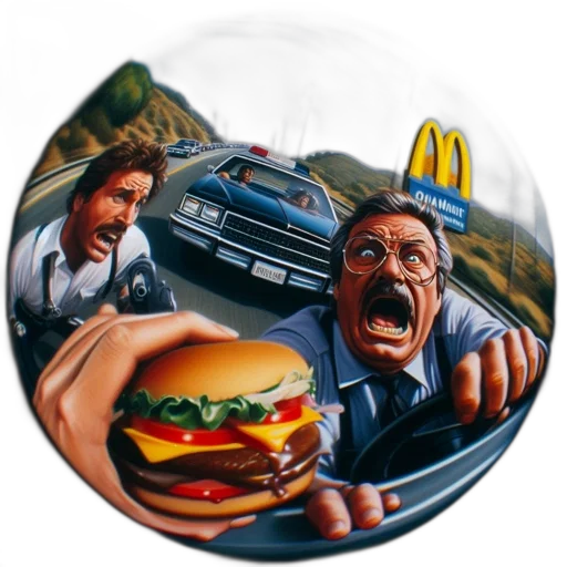 food, car, face, photorealistic transparent PNG cut-out