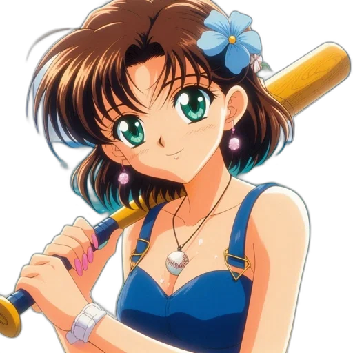 staff, weapon, jewelry, vaporwave transparent PNG cut-out