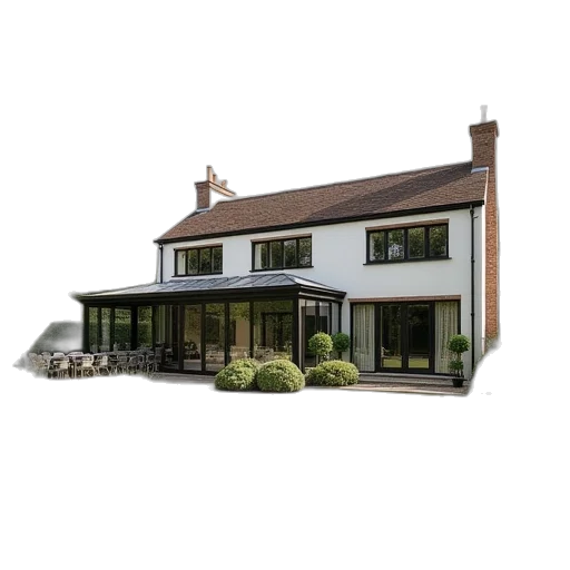 building, 3d render, photorealistic, bedroom transparent PNG cut-out