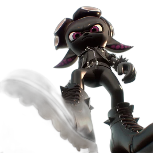 weapon, robot, staff, creature transparent PNG cut-out