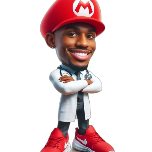 hat, staff, 3d render, concept art transparent PNG cut-out