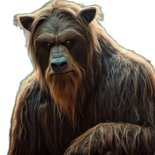 animal, creature, face, staff transparent PNG cut-out