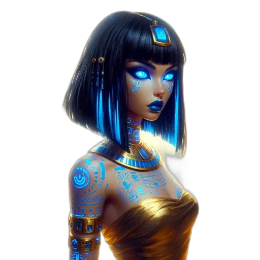 jewelry, robot, fantasy art, concept art transparent PNG cut-out