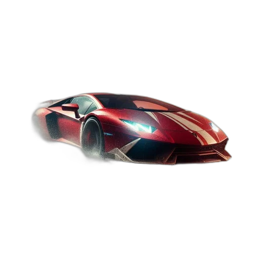 car, weapon, 3d render, concept art transparent PNG cut-out