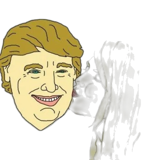 face, mask, hair, creature transparent PNG cut-out