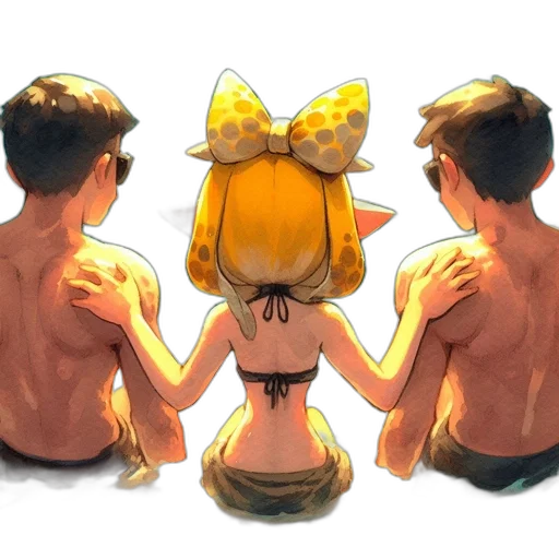 crown, dress, mask, weapon transparent PNG cut-out