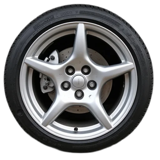 car, shoes, 3d render, close-up transparent PNG cut-out