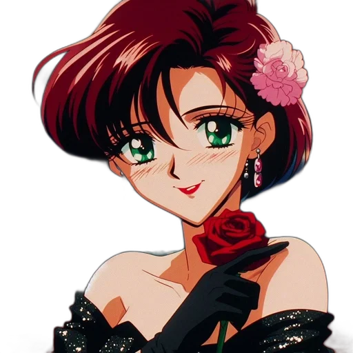 jewelry, flower, anime, cartoon transparent PNG cut-out