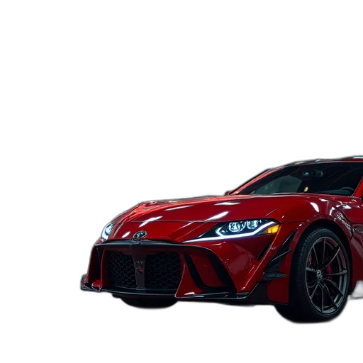 car, weapon, dragon, 3d render transparent PNG cut-out